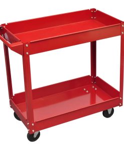 Workshop Tool Trolley 100 Kg Red