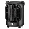 YND-500 500W Desktop Mini Electric Heater, PTC Ceramic Flame Retardant Portable Space Heater, Low Noise - EU Plug -Room YND 500 500W Desktop Mini Electric Heater EU Plug 511968 0