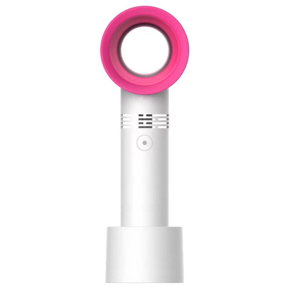 Electric Bladeless Fan Portable Cordless Usb Charging Mini Handheld Fan Handheld Mini Cooler No Leaf Handy Fan-White Electric Bladeless Fan Portable Cordless Usb Charging Mini Handheld Fan Handheld Mini Cooler No Leaf Handy Fan-White -Room ZERO 9 Portable Handheld Mini Bladeless Fan White 903262