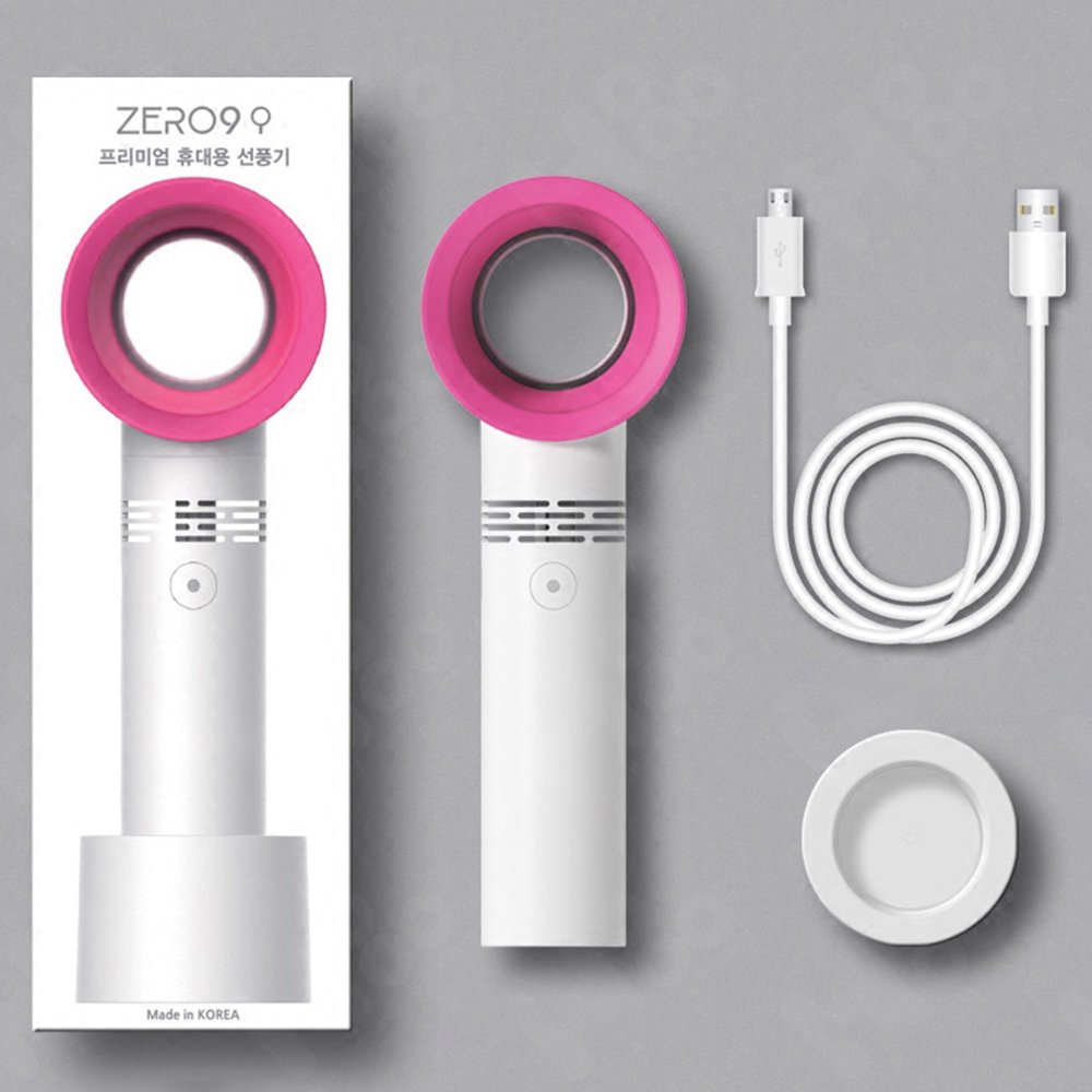 Electric Bladeless Fan Portable Cordless Usb Charging Mini Handheld Fan Handheld Mini Cooler No Leaf Handy Fan-White Electric Bladeless Fan Portable Cordless Usb Charging Mini Handheld Fan Handheld Mini Cooler No Leaf Handy Fan-White -Room ZERO 9 Portable Handheld Mini Bladeless Fan White 903264
