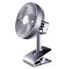 JISULIFE F7B Portable Fan For Home Office Desk Table Clip Fan 4000mAh Battery Usb Rechargeable Silent Fans Ventiladores -Room c50240e4fce64578a49262491f27c4fd 497830 0