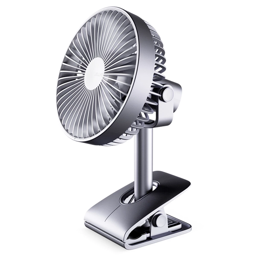 JISULIFE F7B Portable Fan For Home Office Desk Table Clip Fan 4000mAh Battery Usb Rechargeable Silent Fans Ventiladores