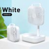 GoZheec Smart Portable Folding Fan Adjustable Angle Mute Shaking Head Four Modes 10000mAh Battery Removable Cleaning For Office Outdoor Summer Cooling - White -Room smart portable folding fan adjustable angle mute shaking head 1596528113629