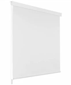 Shower Roller Blind 80x240 Cm White