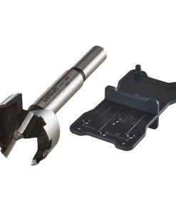 Wolfcraft 2 Piece Forstner Drill Bit Set Black