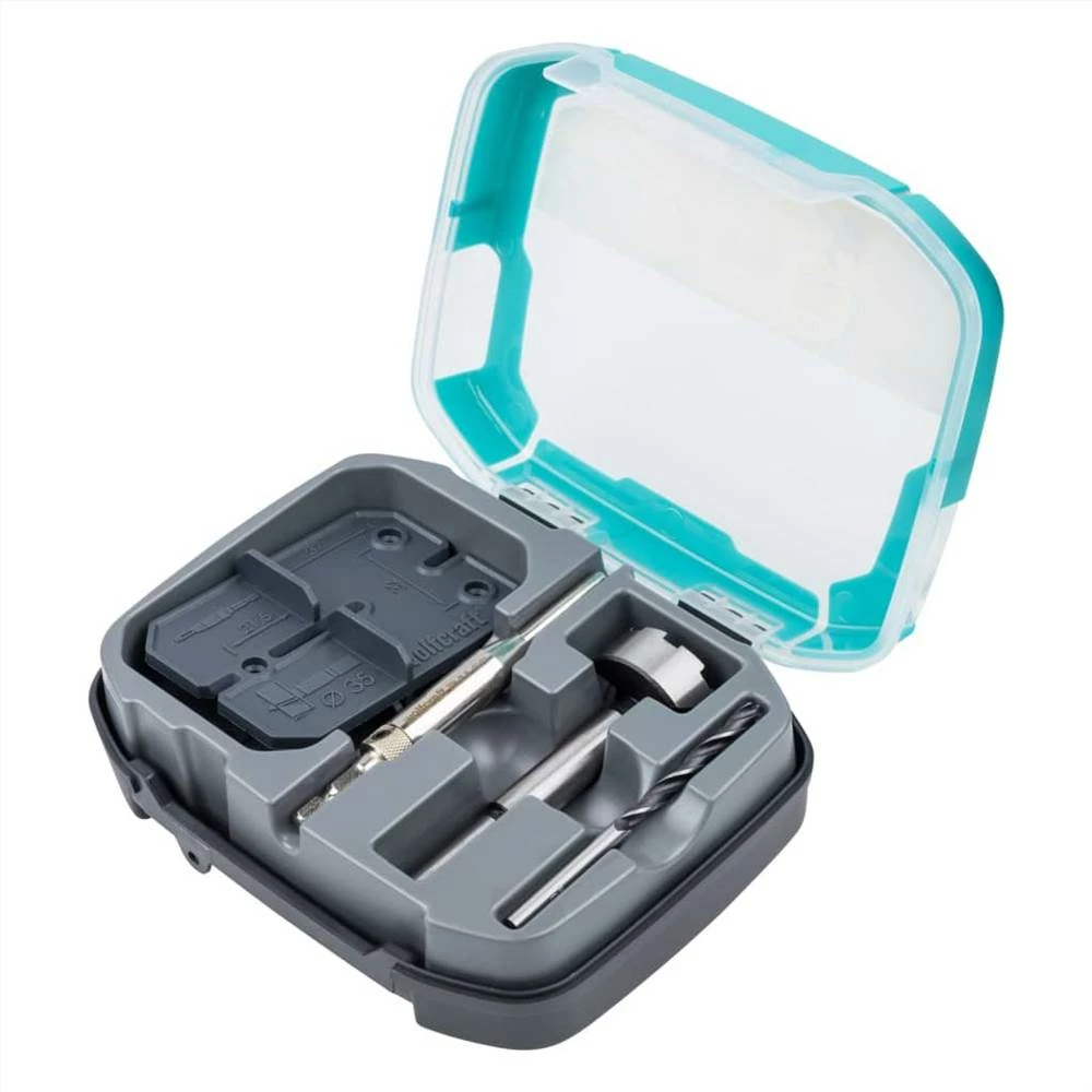 Wolfcraft 5 Piece Hinge Hole Set 35 Mm