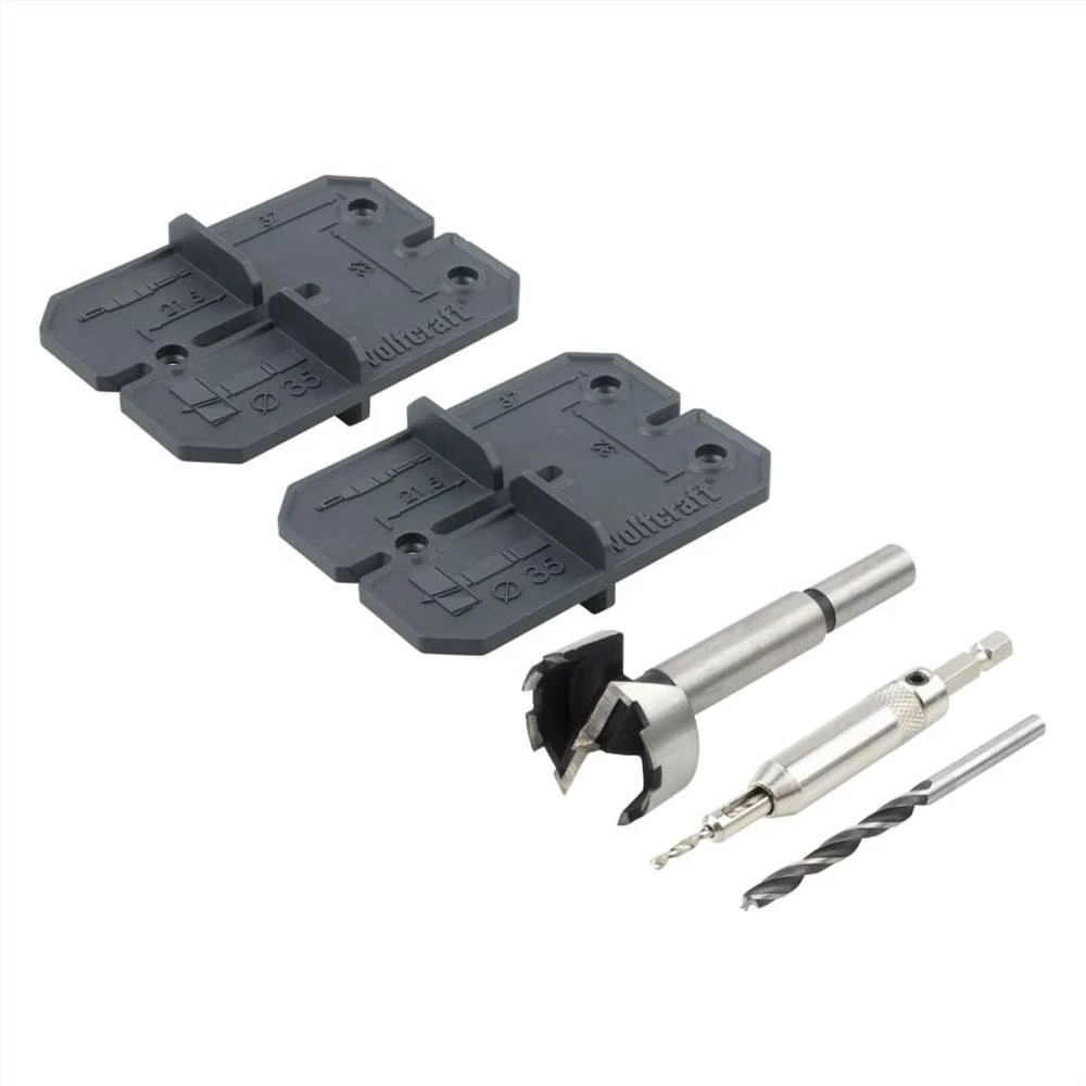Wolfcraft 5 Piece Hinge Hole Set 35 Mm - Image 3