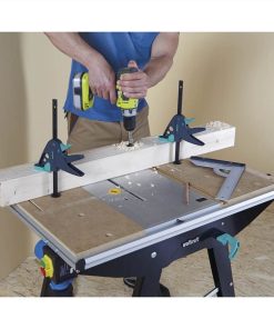 Wolfcraft Work Table Clamp PRO 65-150-W Black And Green -Room wolfcraft Work Table Clamp PRO 65 150 W Black and Green 517538 5